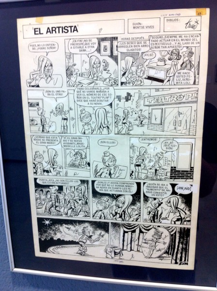 Página de cómic de TRAN