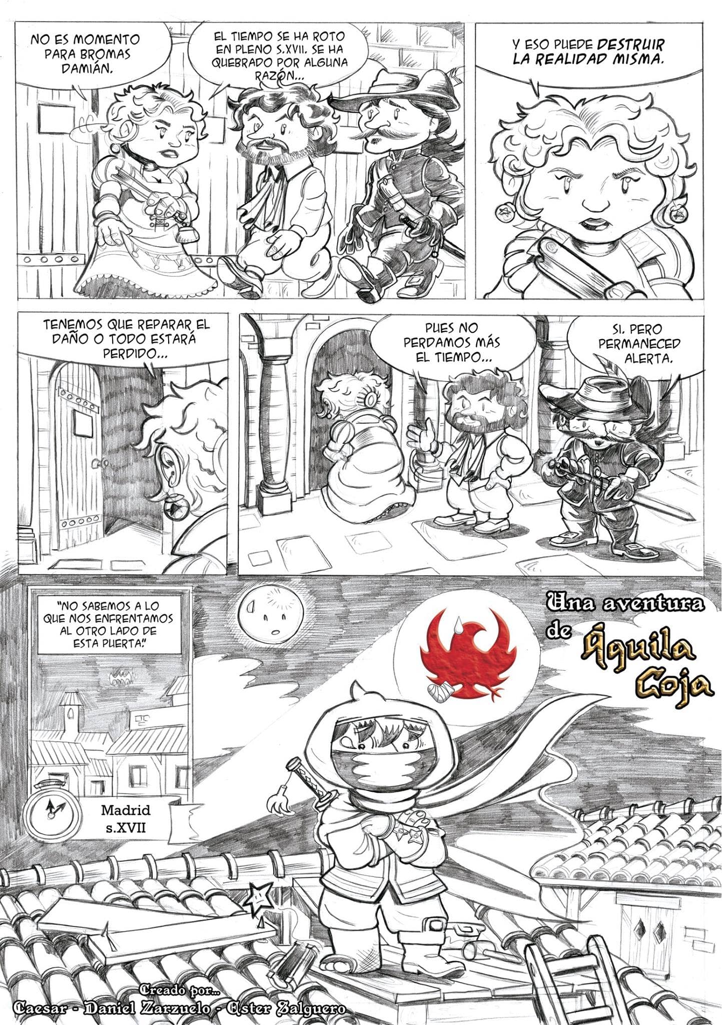 El Monasterio del tiempo - página 02 - webcómic Una parodia del Ministerio del Tiempo