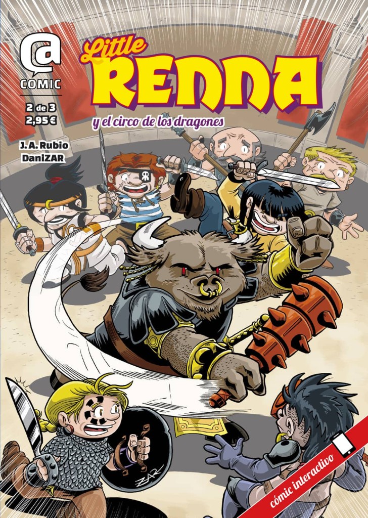 Little Renna y el Circo de los Dragones 2 - Portada