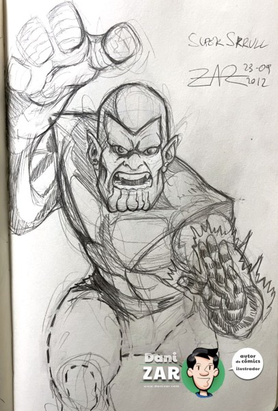 Super-Skrull - Moleskine